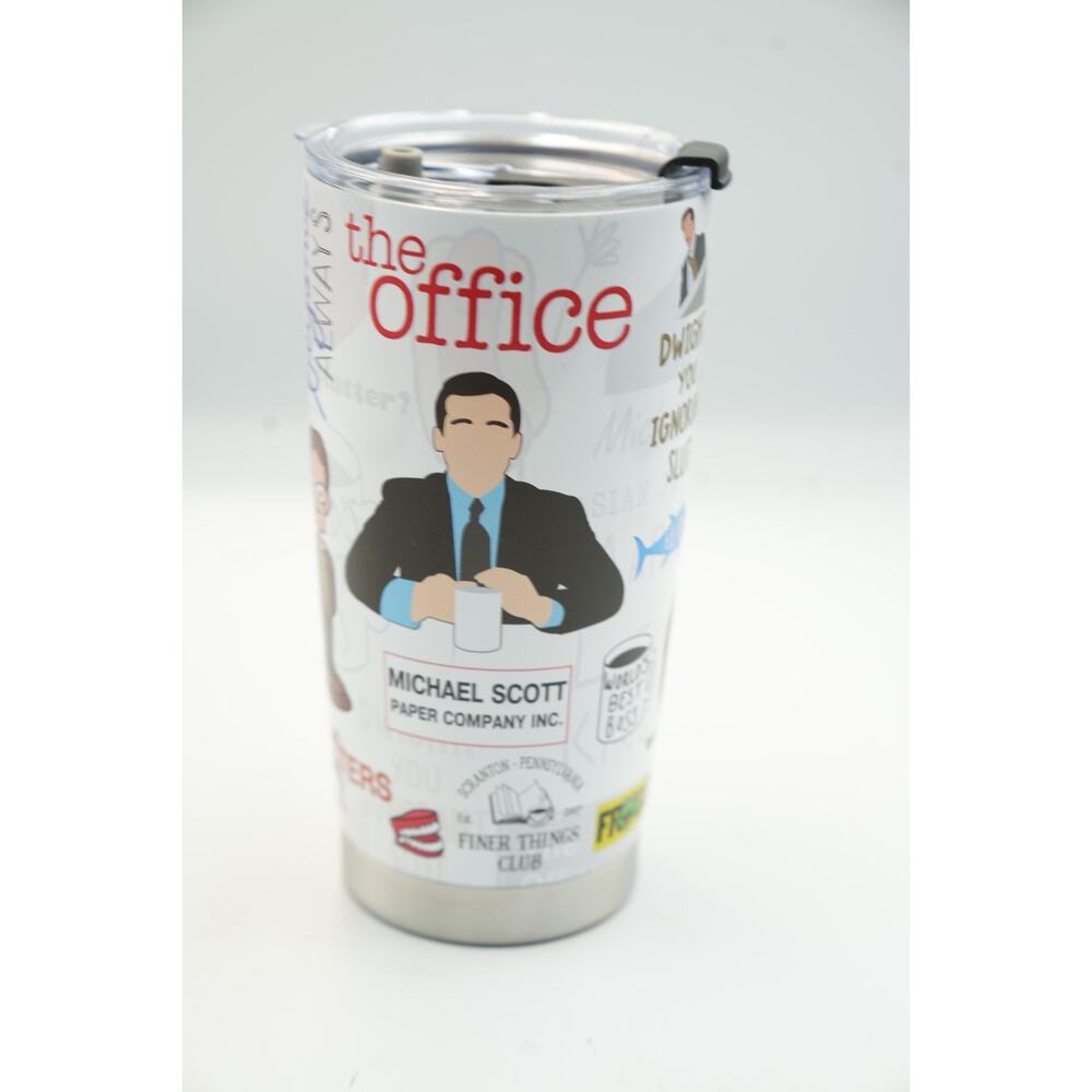 The Office Stainless Steel Travel Tumbler 20oz Insulated Cup Michael Scott